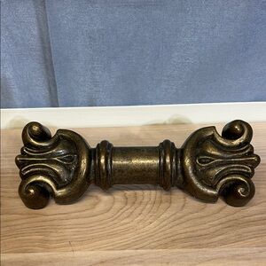 Salvaged Large Lyster handle (8 inches long) / Lyster L-1246 furniture adornment